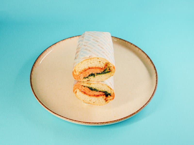 Smoked Salmon Baguette
